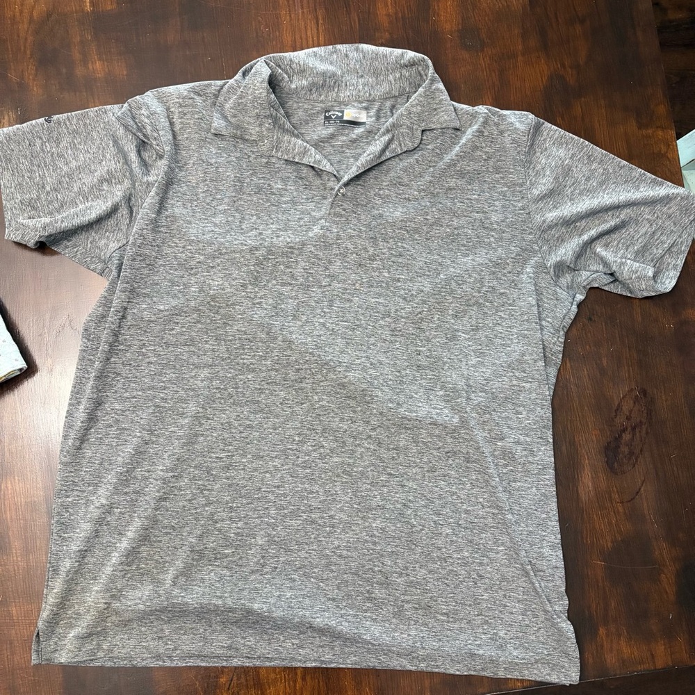 Callaway gray polo size XL